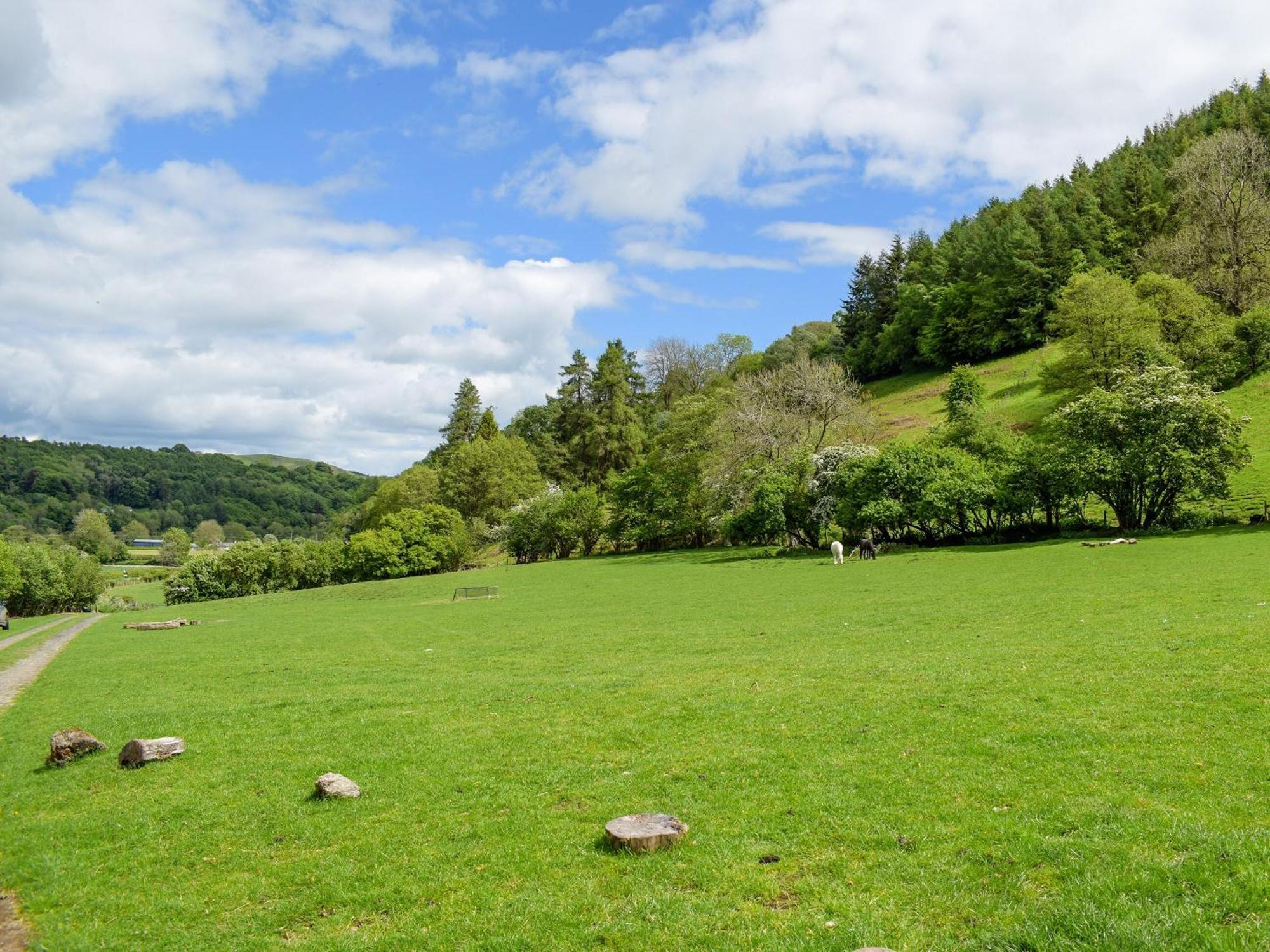 Lower Goytre Farmhouse Llanfair Waterdine Buitenkant foto
